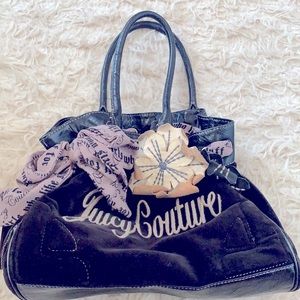 Juicy Couture velvet purse